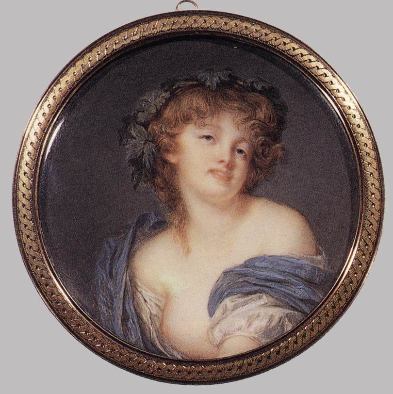 A Bacchante by AUGUSTIN, Jean-Baptiste-Jacques