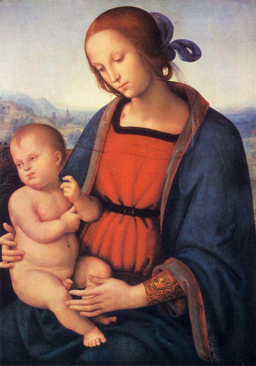 Madonna with Child by PERUGINO, Pietro