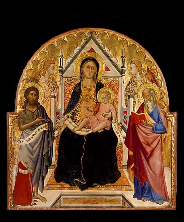 Madonna and Child with Sts John Baptist and Paul by