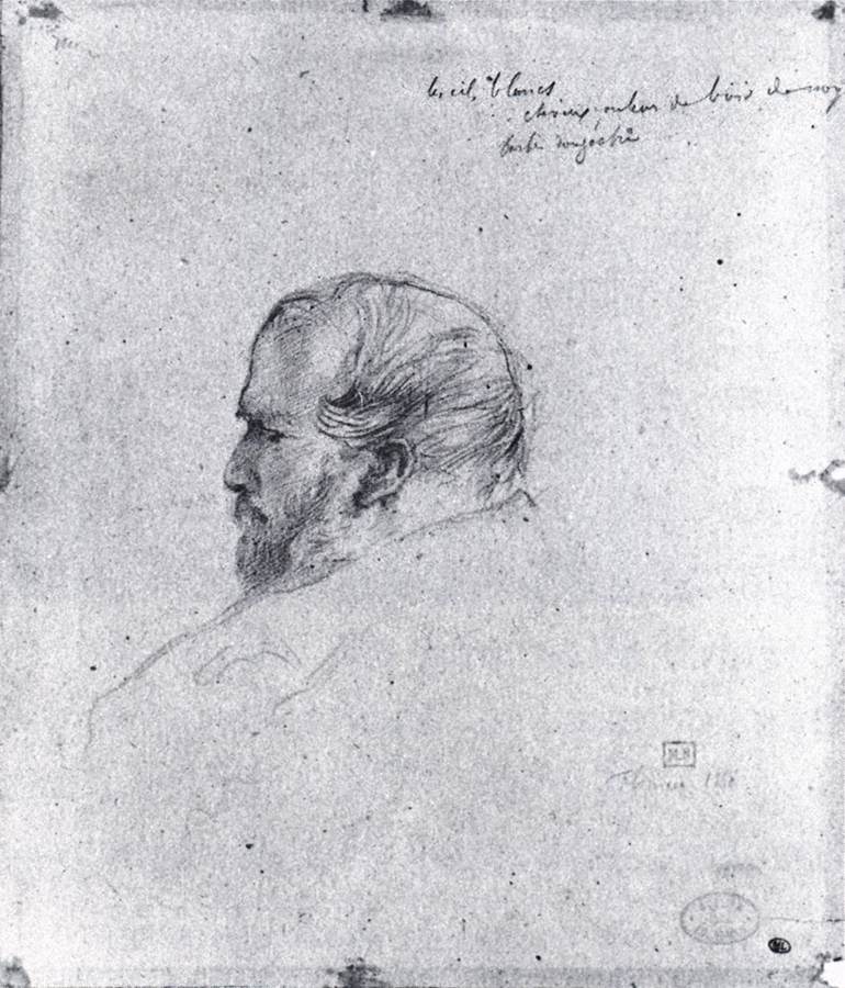 Portrait of Gennaro Bellelli by DEGAS, Edgar