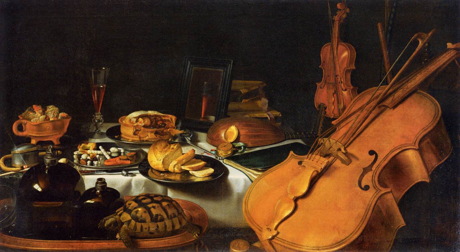 Still-Life with Musical Instruments by