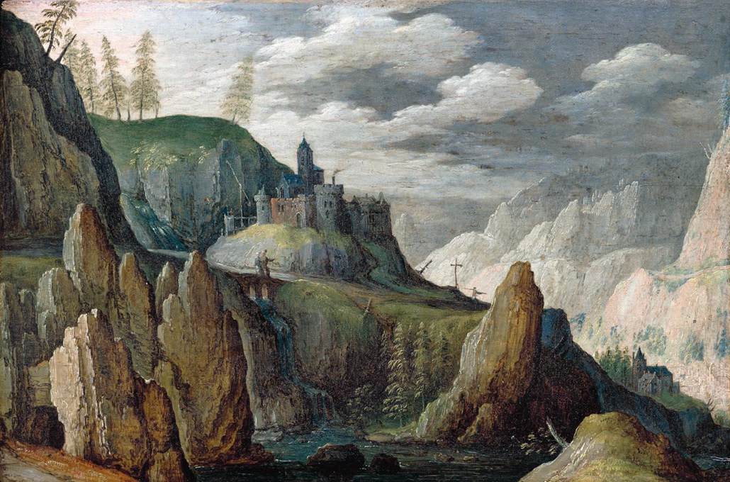 Mountainous Landscape by VERHAECHT, Tobias