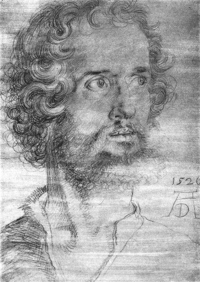 Head of St Mark by DÜRER, Albrecht