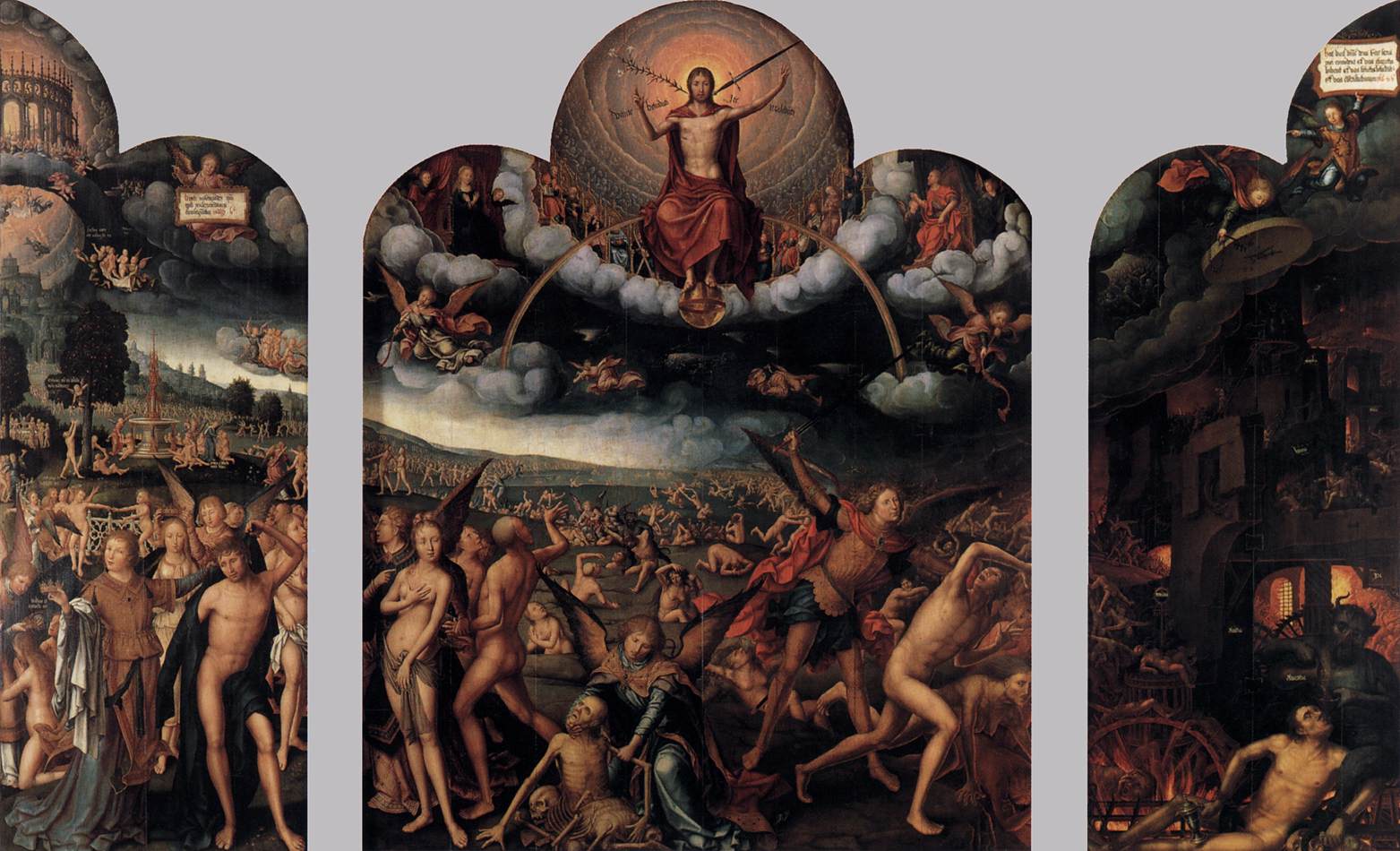 The Last Judgment by BELLEGAMBE, Jean