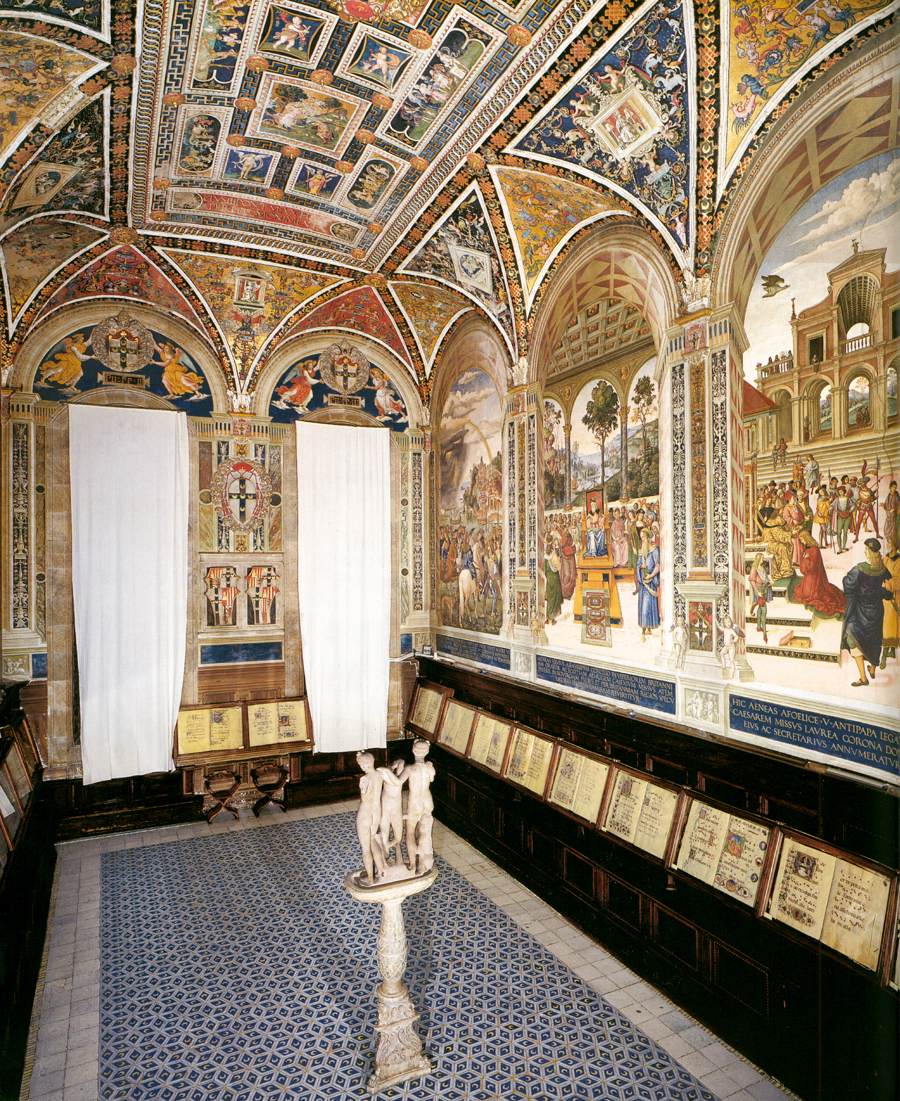 View of the Piccolomini Library by