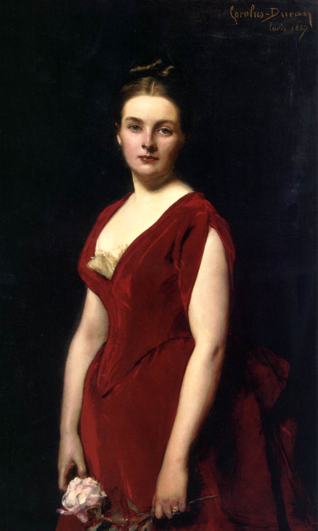 Portrait of Anna Alexandrovna Obolenskaya by