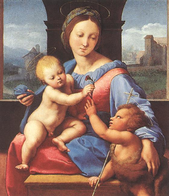 Aldobrandini Madonna (Garvagh Madonna) by RAFFAELLO Sanzio