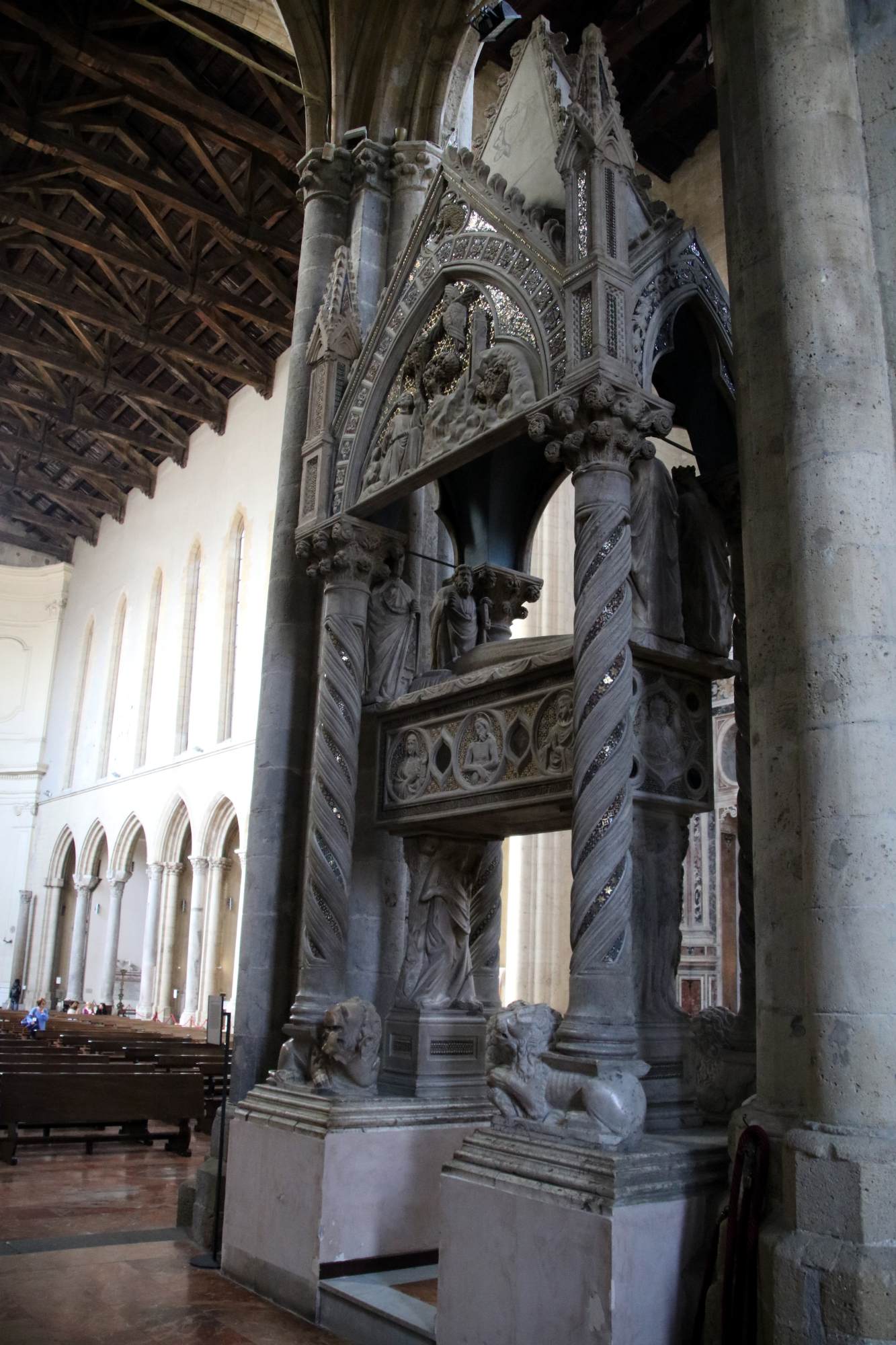 Tomb of Catherine of Austria by TINO DI CAMAINO