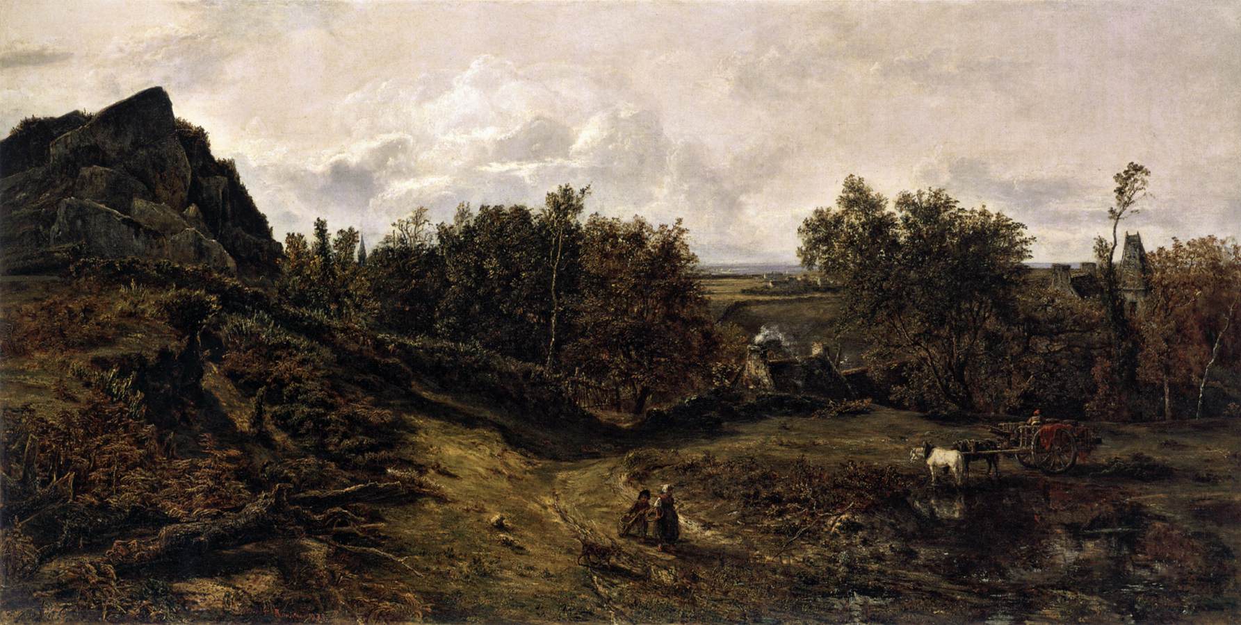 View on the Outskirts of Granville by