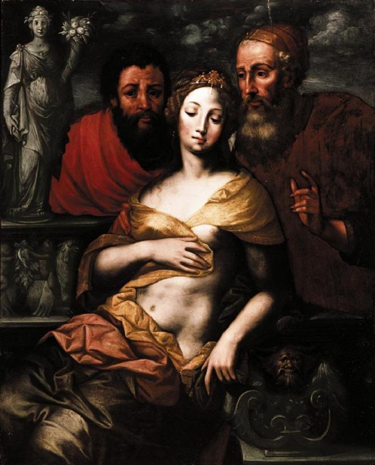 Susanna and Elders by SELLAER, Vincent