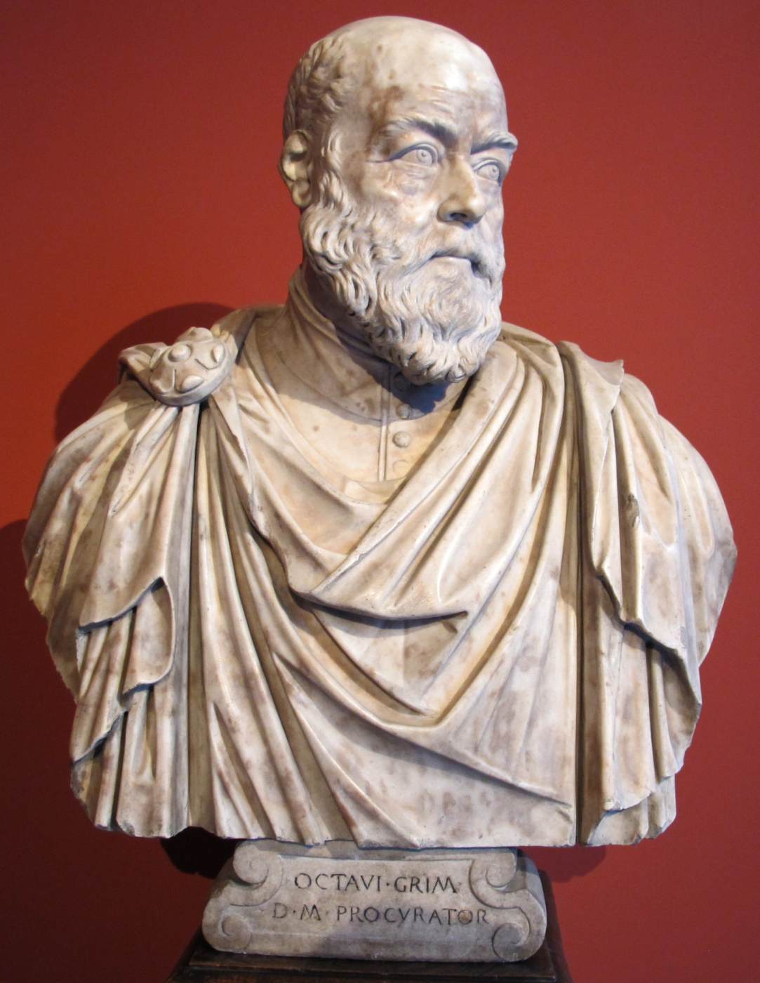 Bust of Ottaviano Grimani by VITTORIA, Alessandro