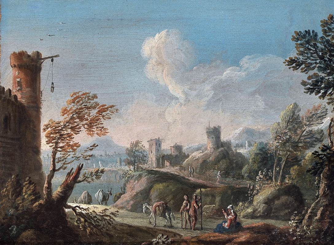 View of the Roman Campagna by