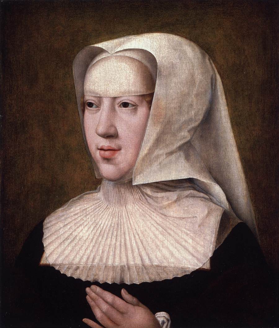 Portrait of Margaret of Austria by ORLEY, Bernaert van