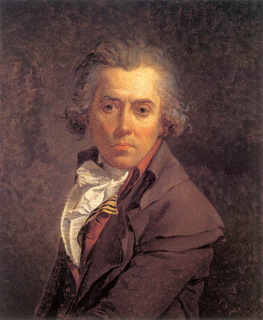 Self-Portrait by DAVID, Jacques-Louis