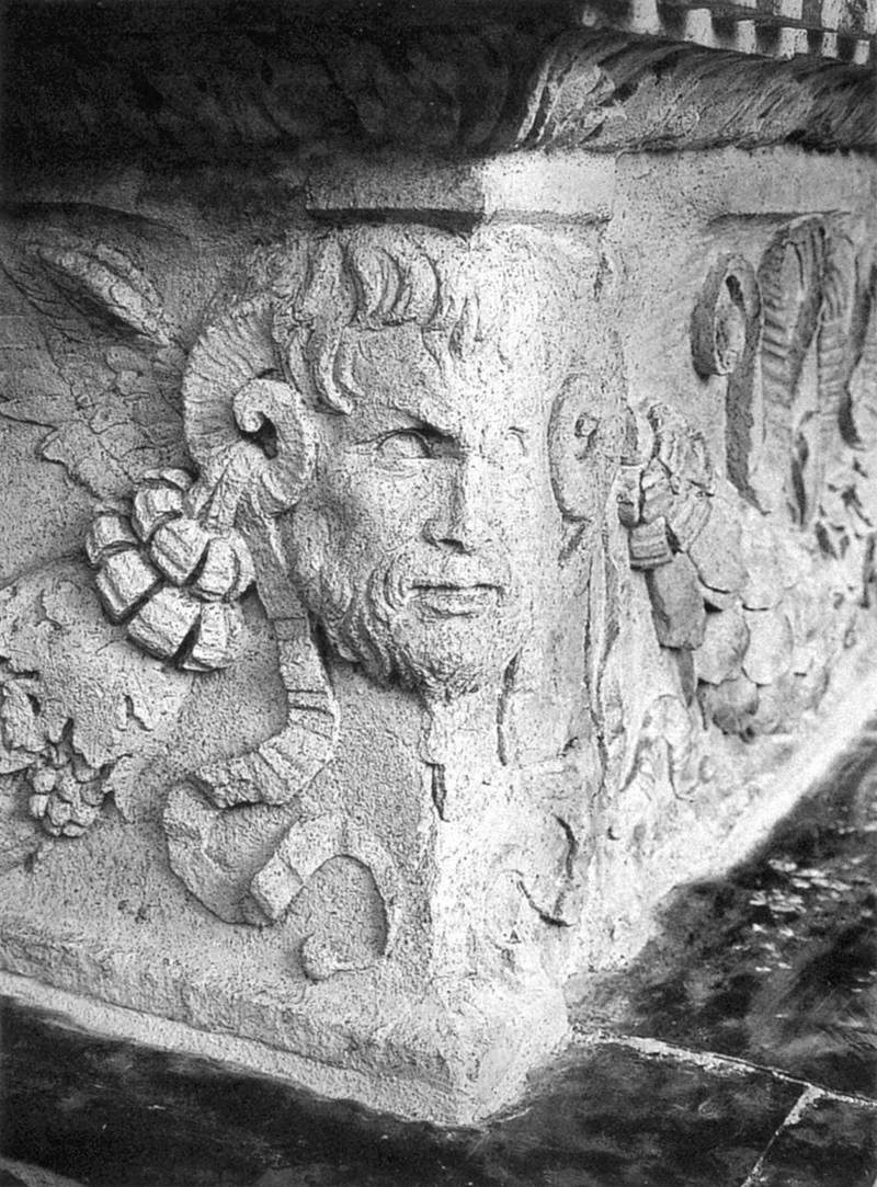 Frieze of the portal (detail) by