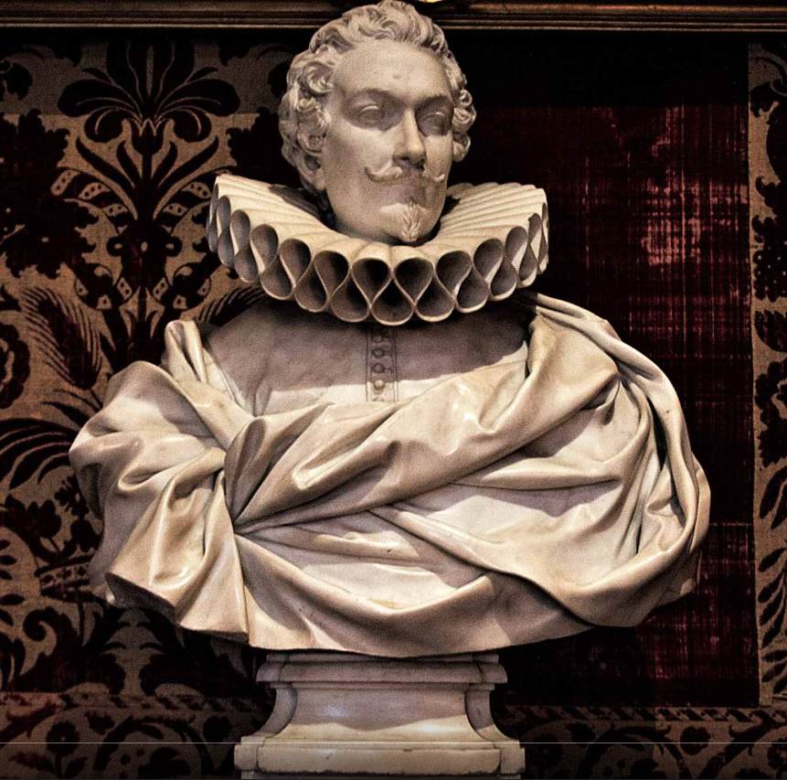 Bust of a member of the Pamphilj family by ALGARDI, Alessandro