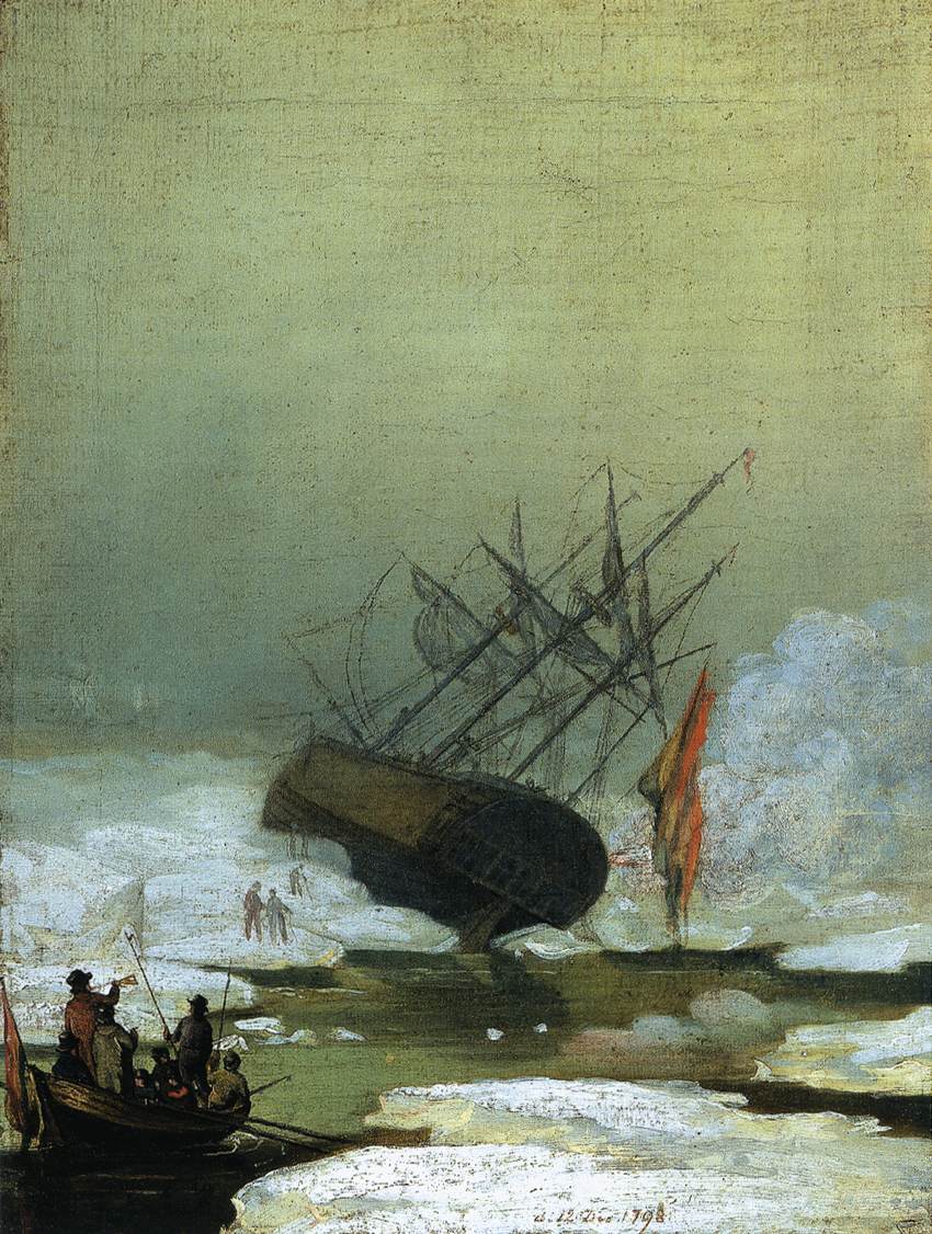 Wreck in the Sea of Ice by