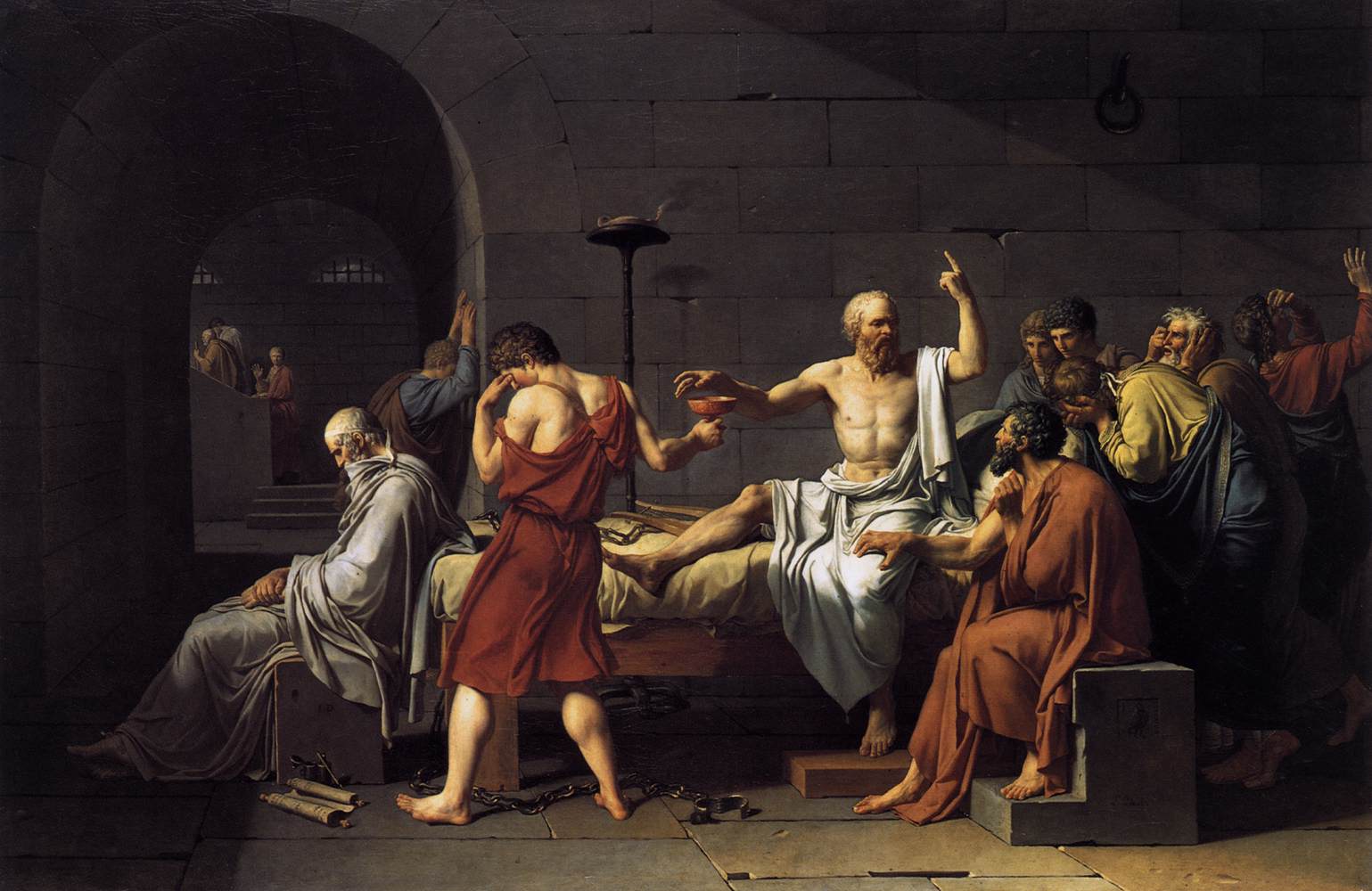 The Death of Socrates by