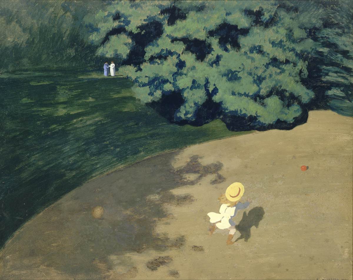 The Ball by VALLOTTON, Félix