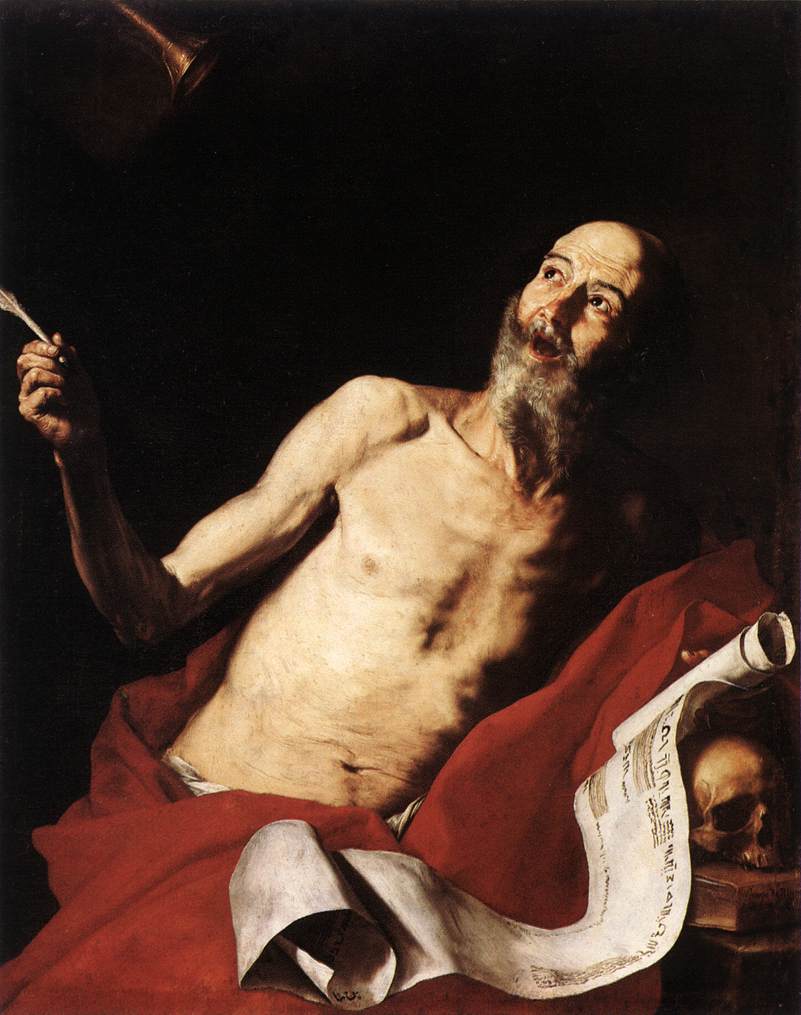 St Jerome by RIBERA, Jusepe de