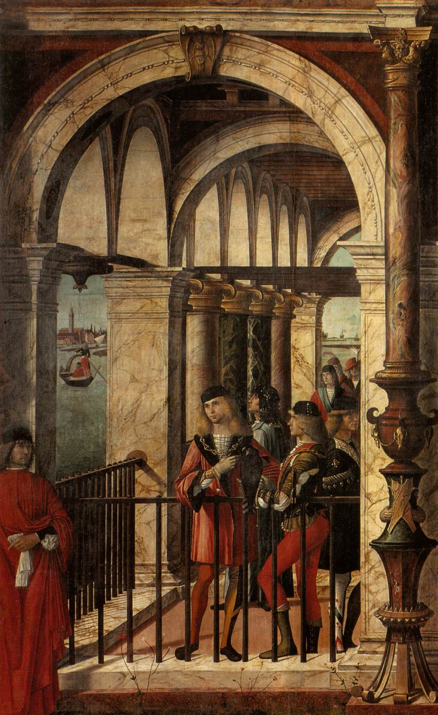 Arrival of the English Ambassadors (detail) by