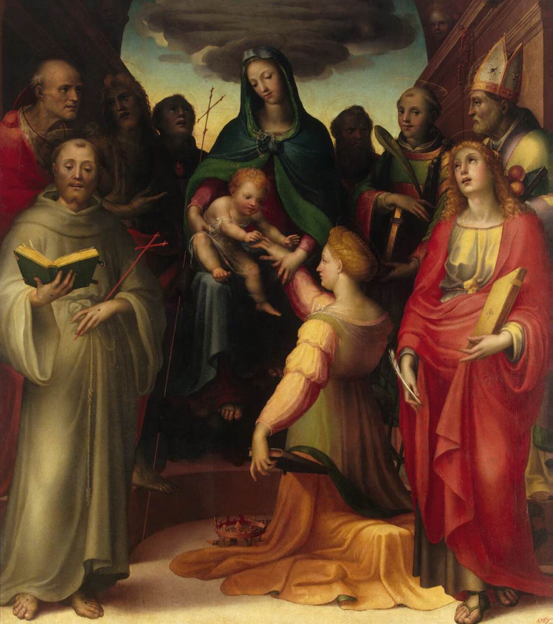 Mystical Marriage of St Catherine by