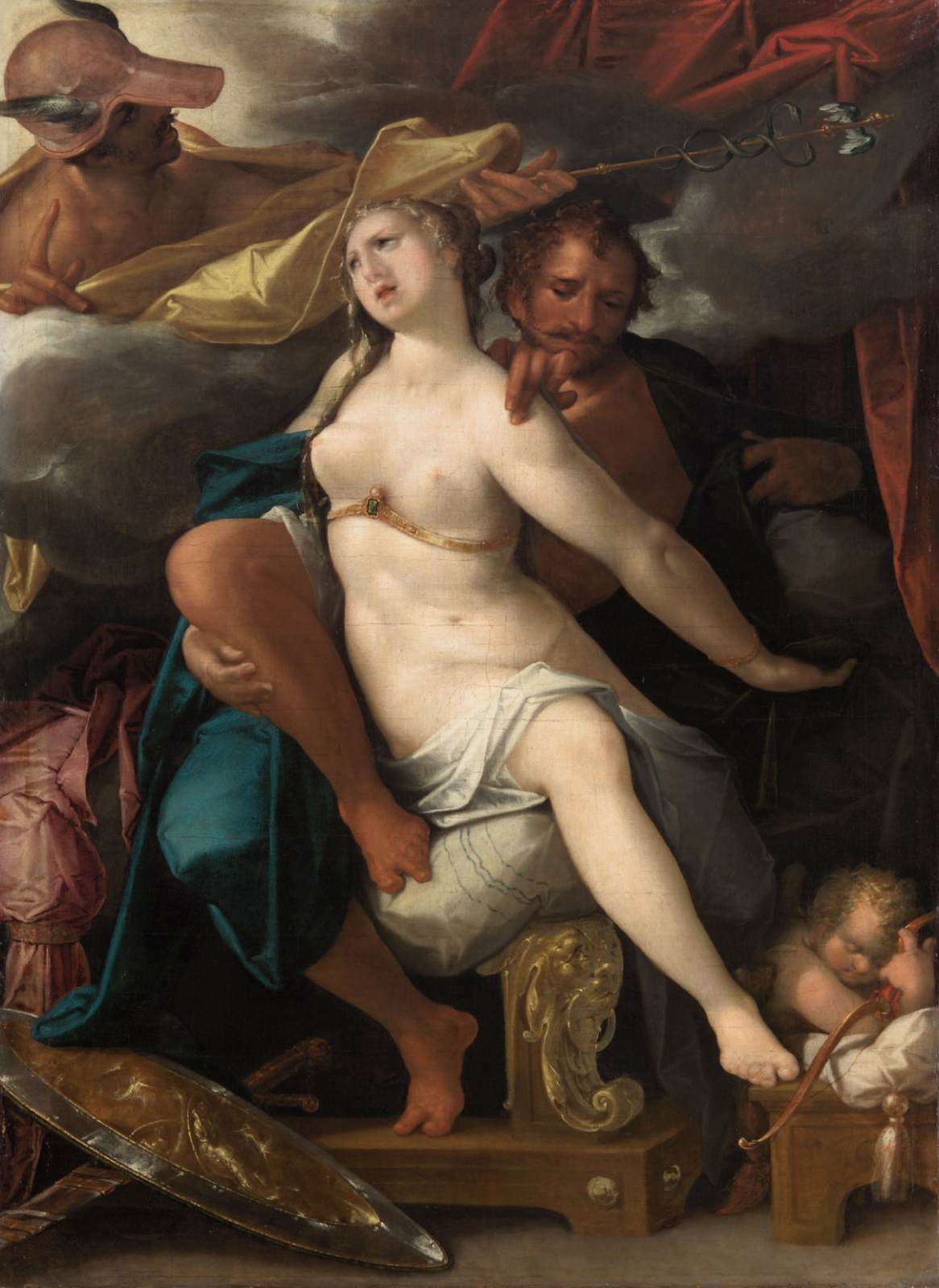 Venus and Mars, Warned by Mercury by