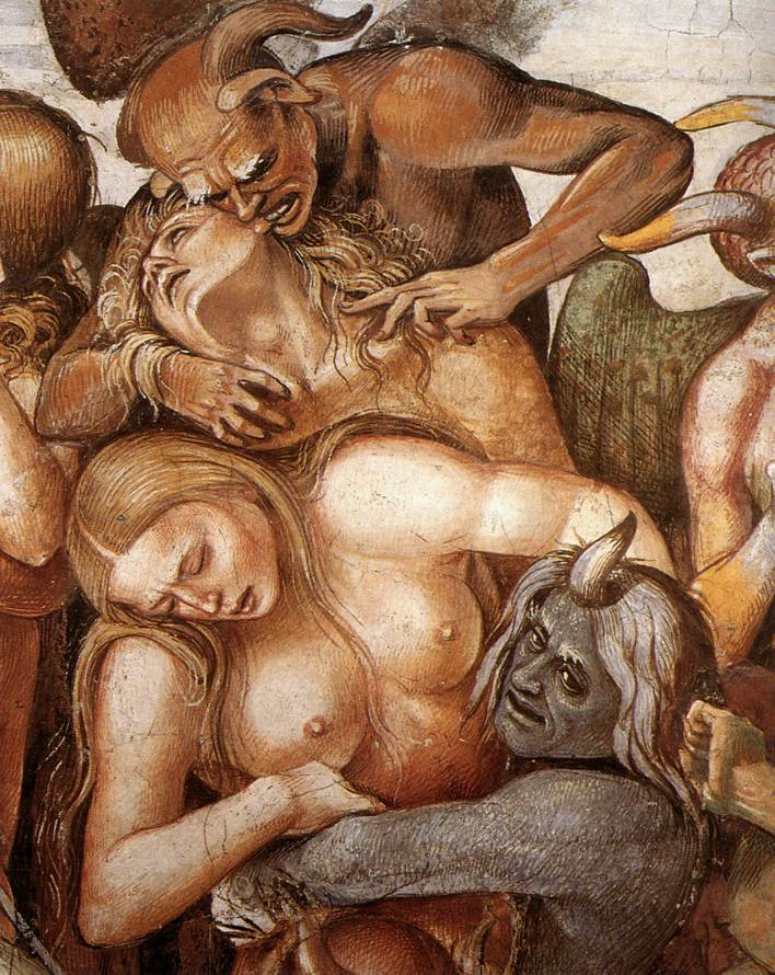 The Damned (detail) by SIGNORELLI, Luca