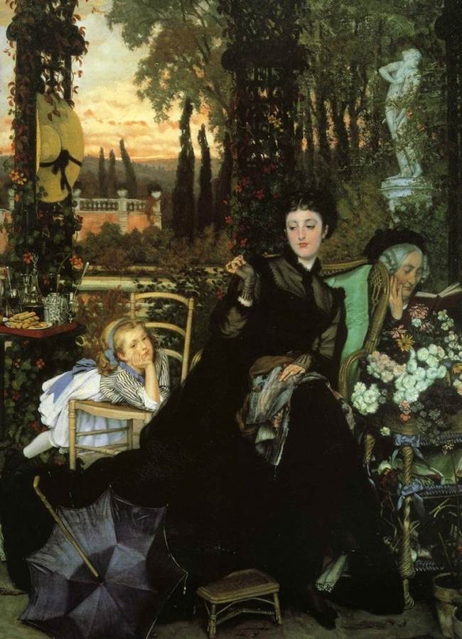 A Widow by TISSOT, James