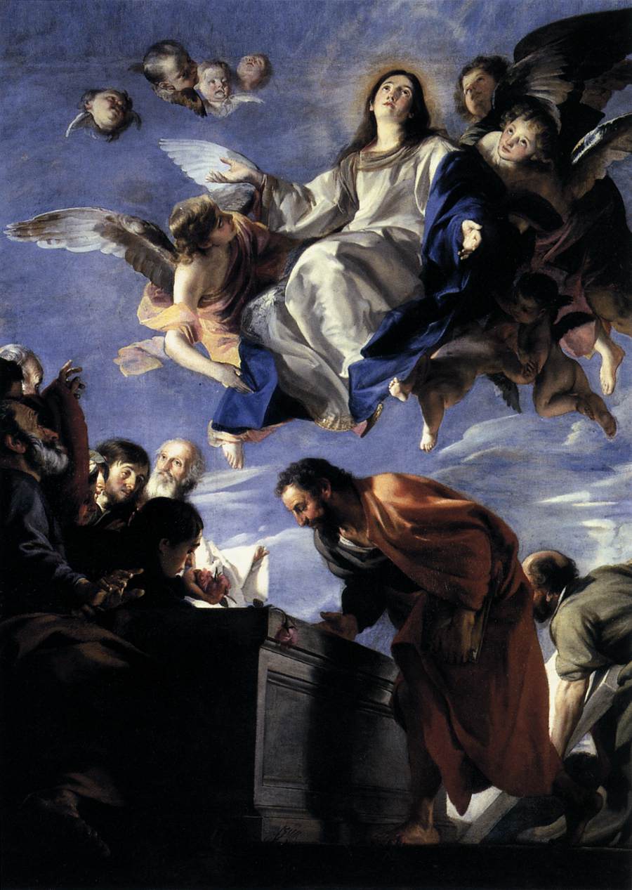 Assumption of the Virgin by CABEZALERO, Juan Martín