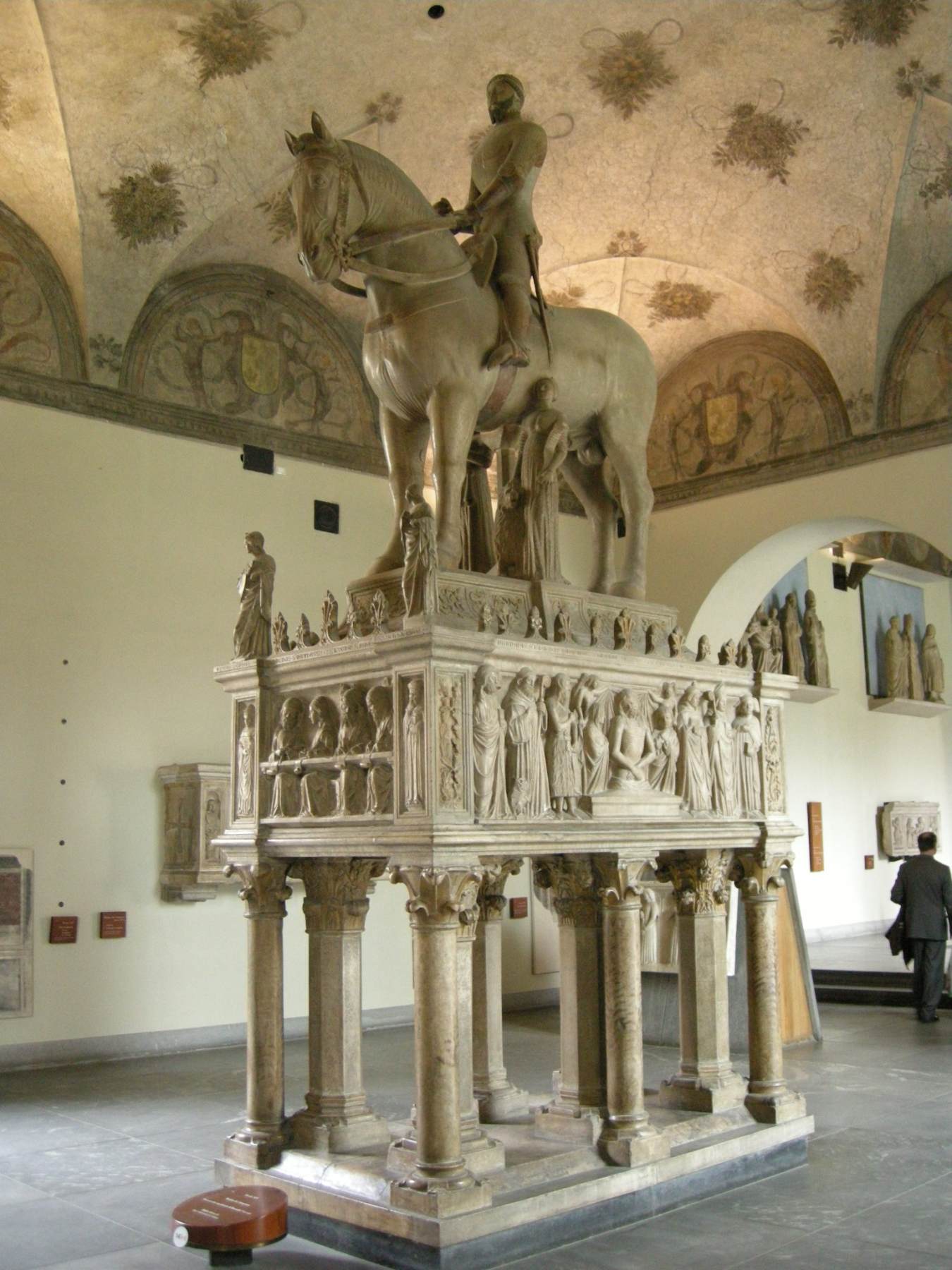 Monument of Bernabò Visconti by BONINO DA CAMPIONE