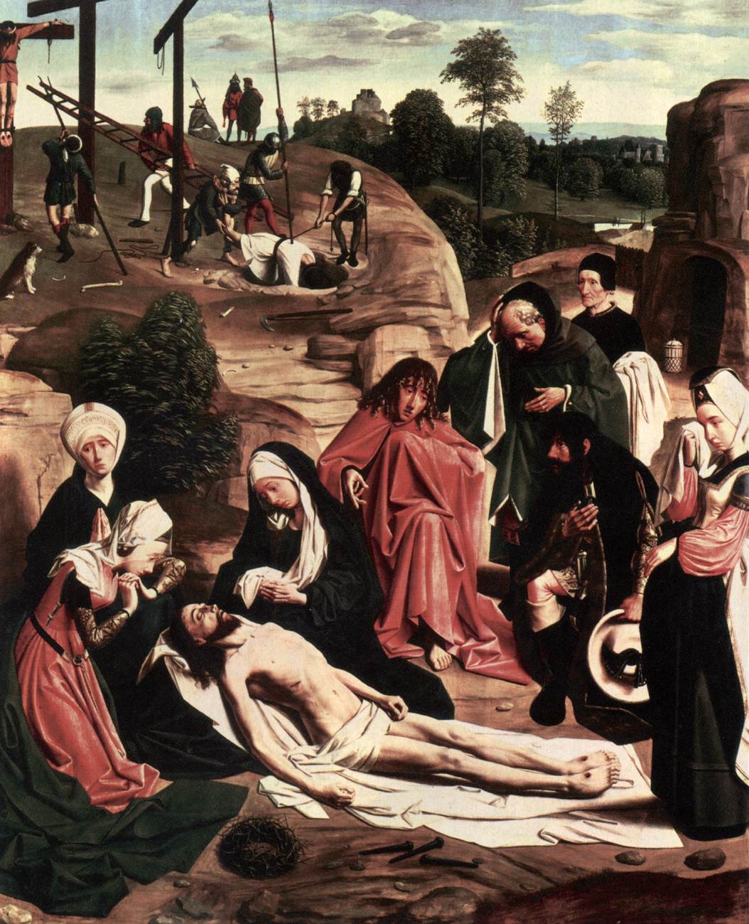 Lamentation over the Dead Christ by