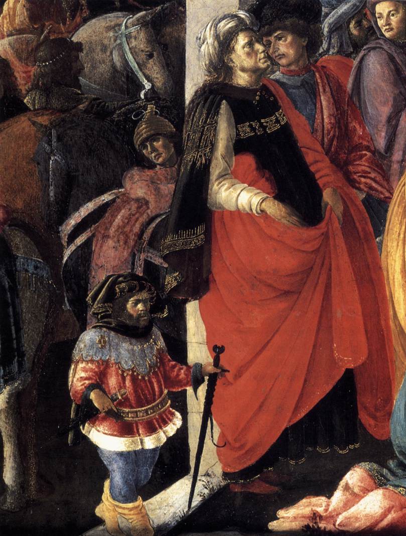 Adoration of the Magi (detail) by