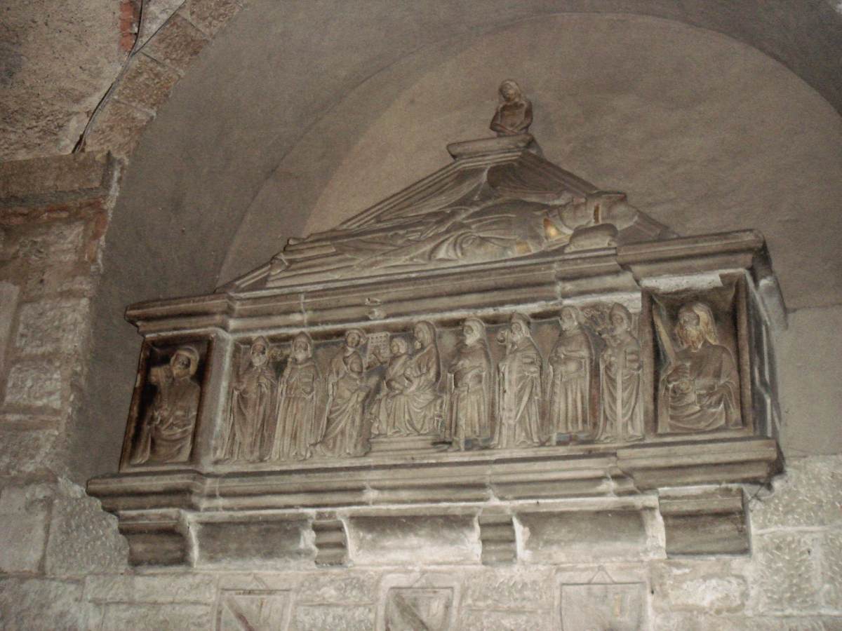 Tomb of Bishop Balduino Lambertini by BONINO DA CAMPIONE