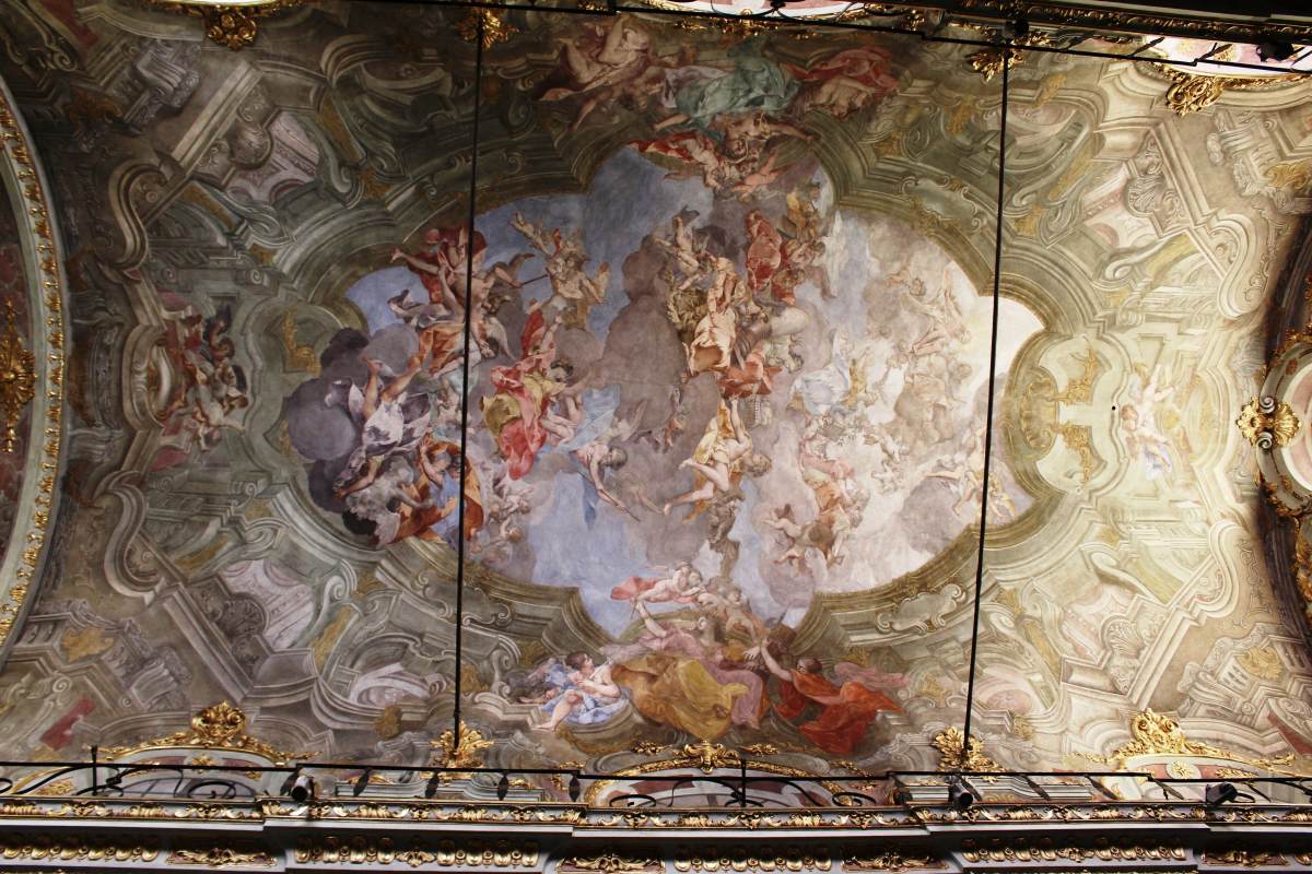 Ceiling decoration by