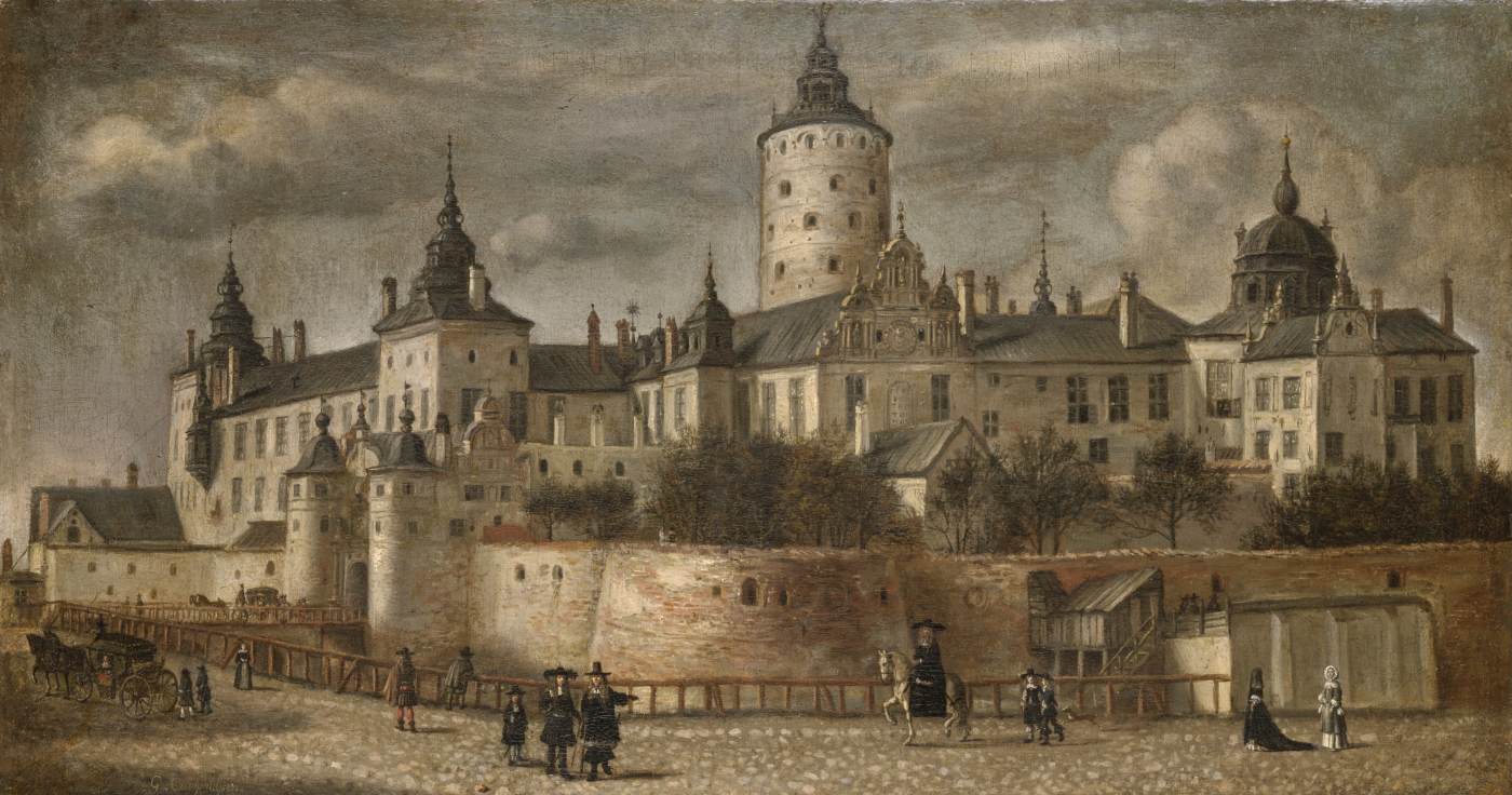 "Tre Kronor" Castle, Stockholm" by CAMPHUYSEN, Govert Dircksz.