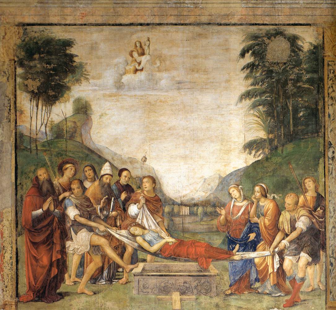 Legend of Sts Cecilia and Valerian, Scene 10 by FRANCIA, Francesco