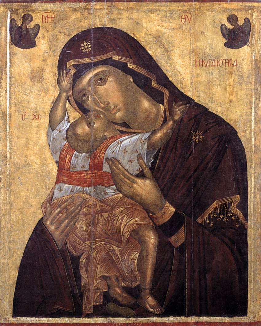 The Virgin Cardiotissa by AKOTANTOS, Angelos