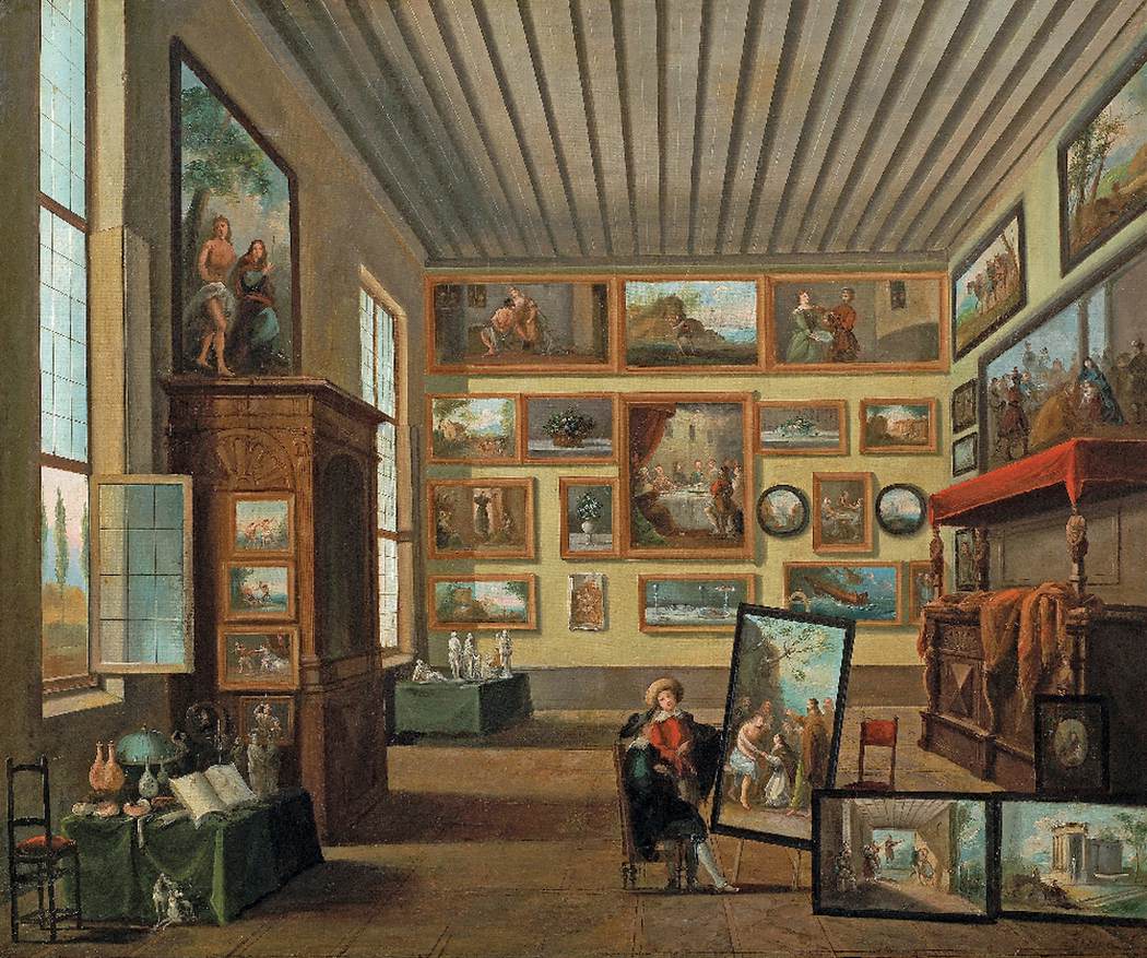 A Collector's Cabinet by BISON, Giuseppe Bernardino