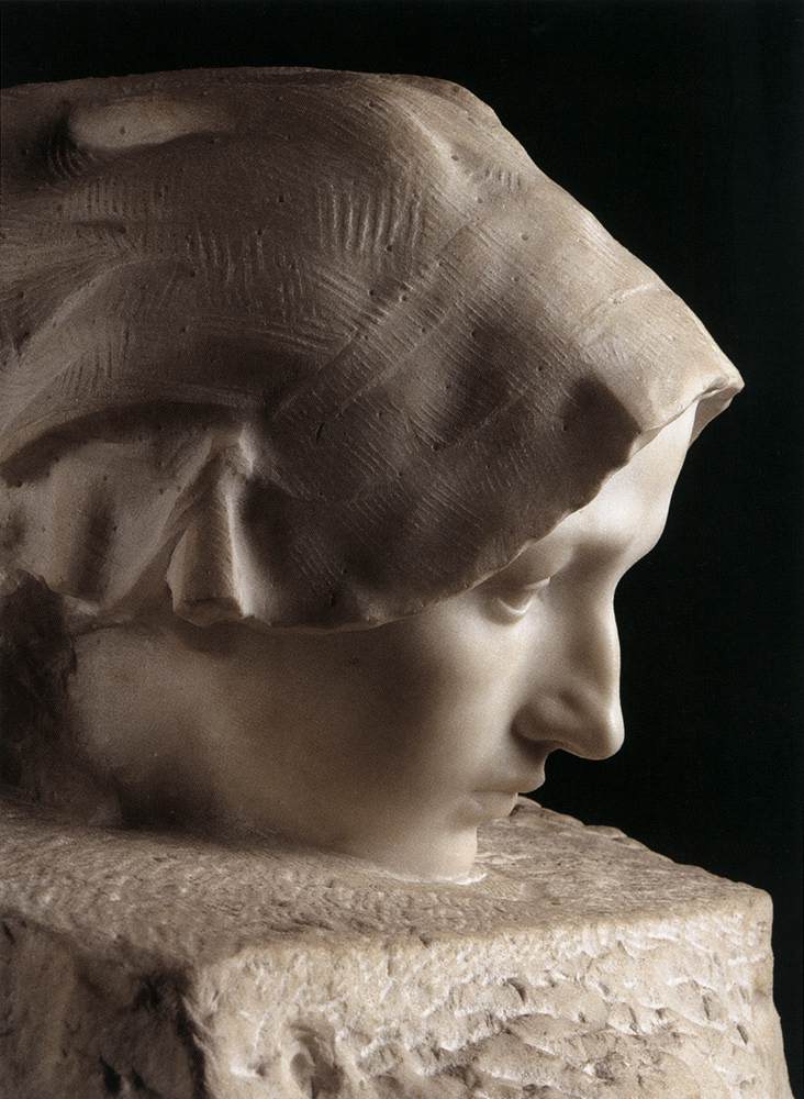 Thought (detail) by RODIN, Auguste