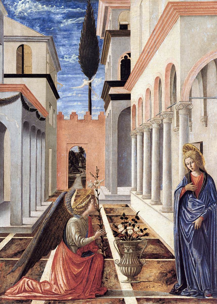 The Annunciation by CARNEVALE, Fra