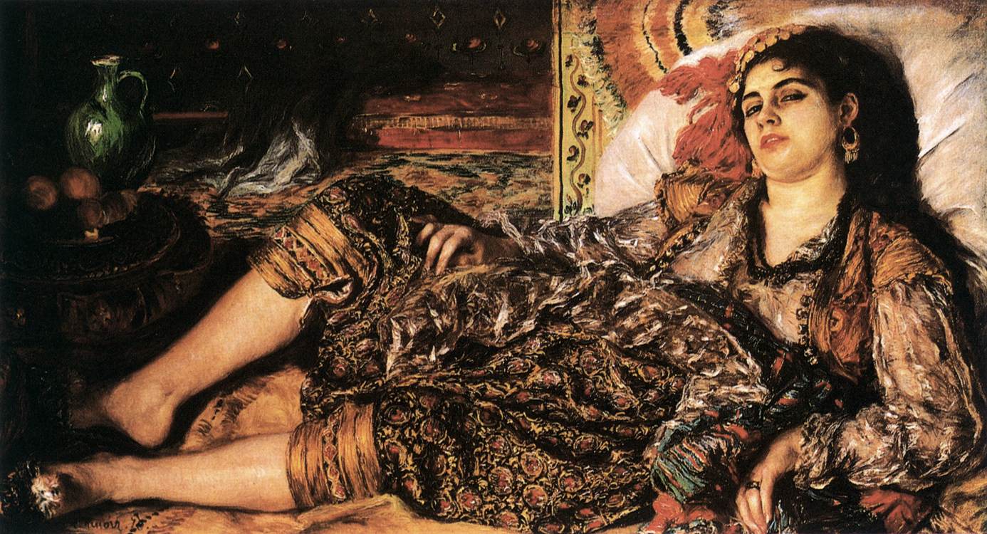 Odalisque (Woman of Algiers) by WIMAR, Carl