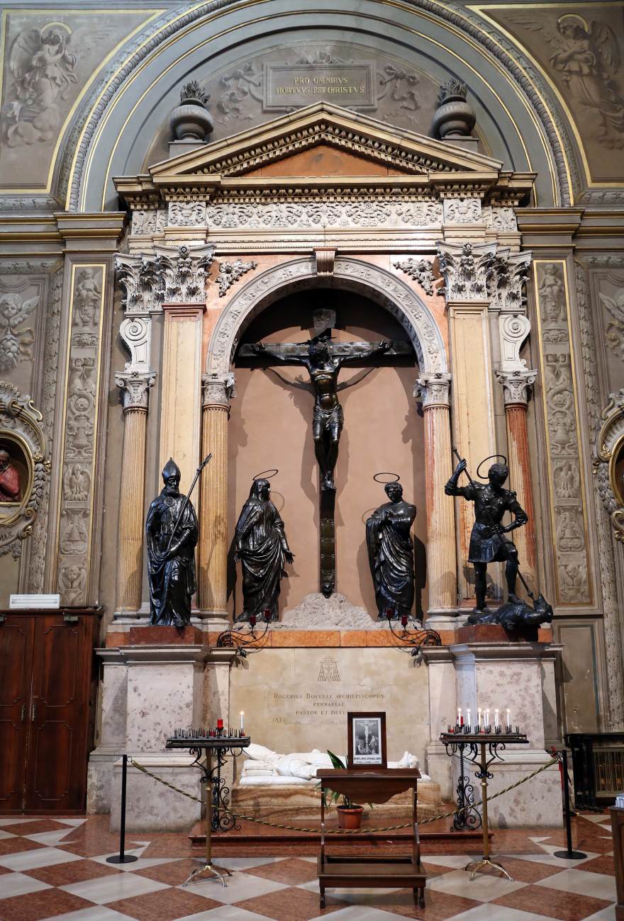 Crucifix between the Virgin and Saints by