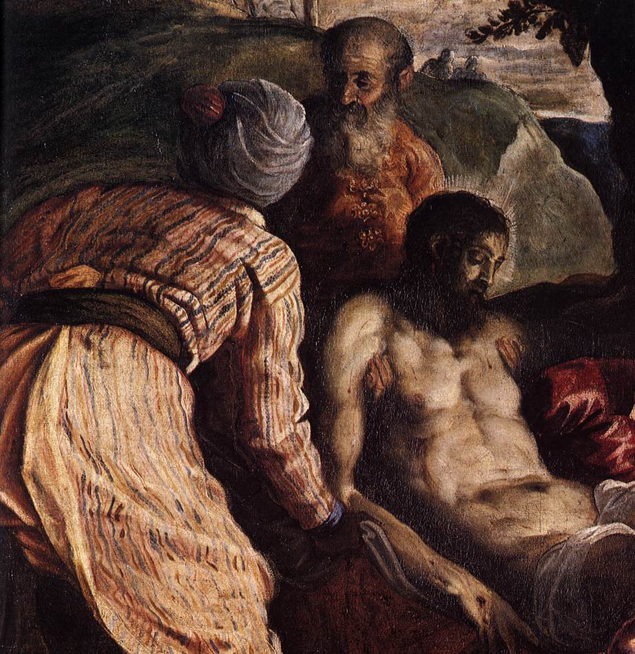 Christ Carried to the Tomb (detail) by