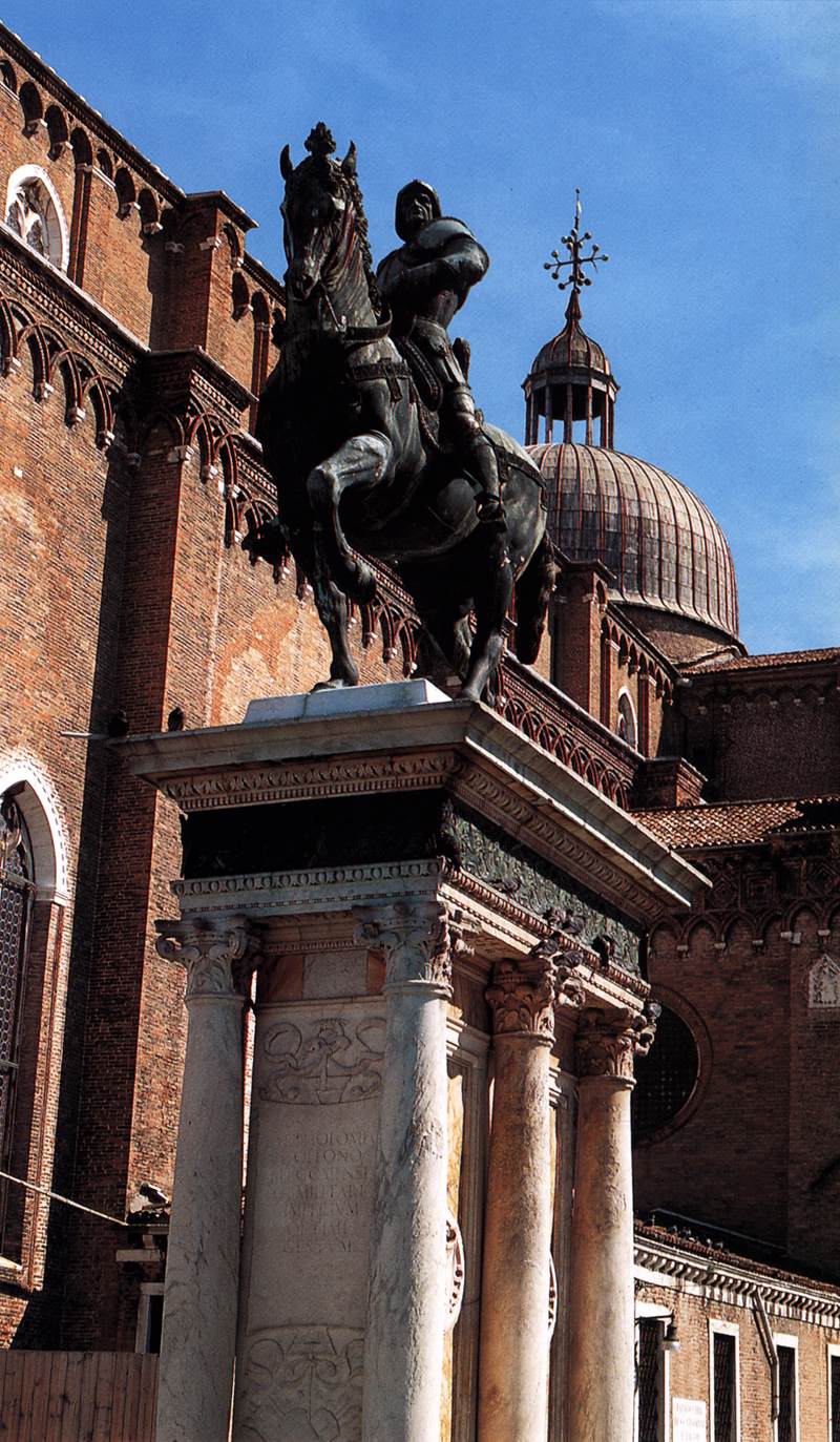 Equestrian Statue of Colleoni by VERROCCHIO, Andrea del