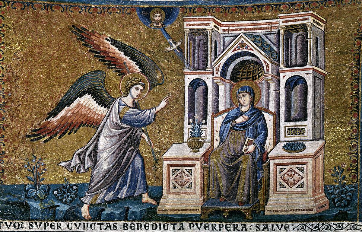 Apse: 2. Annunciation by