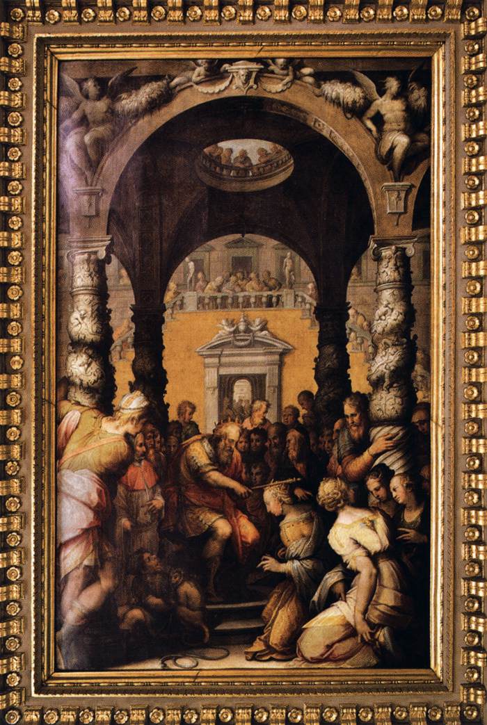 Esther Receiving the Crown from Ahasuerus by STRADANUS, Johannes