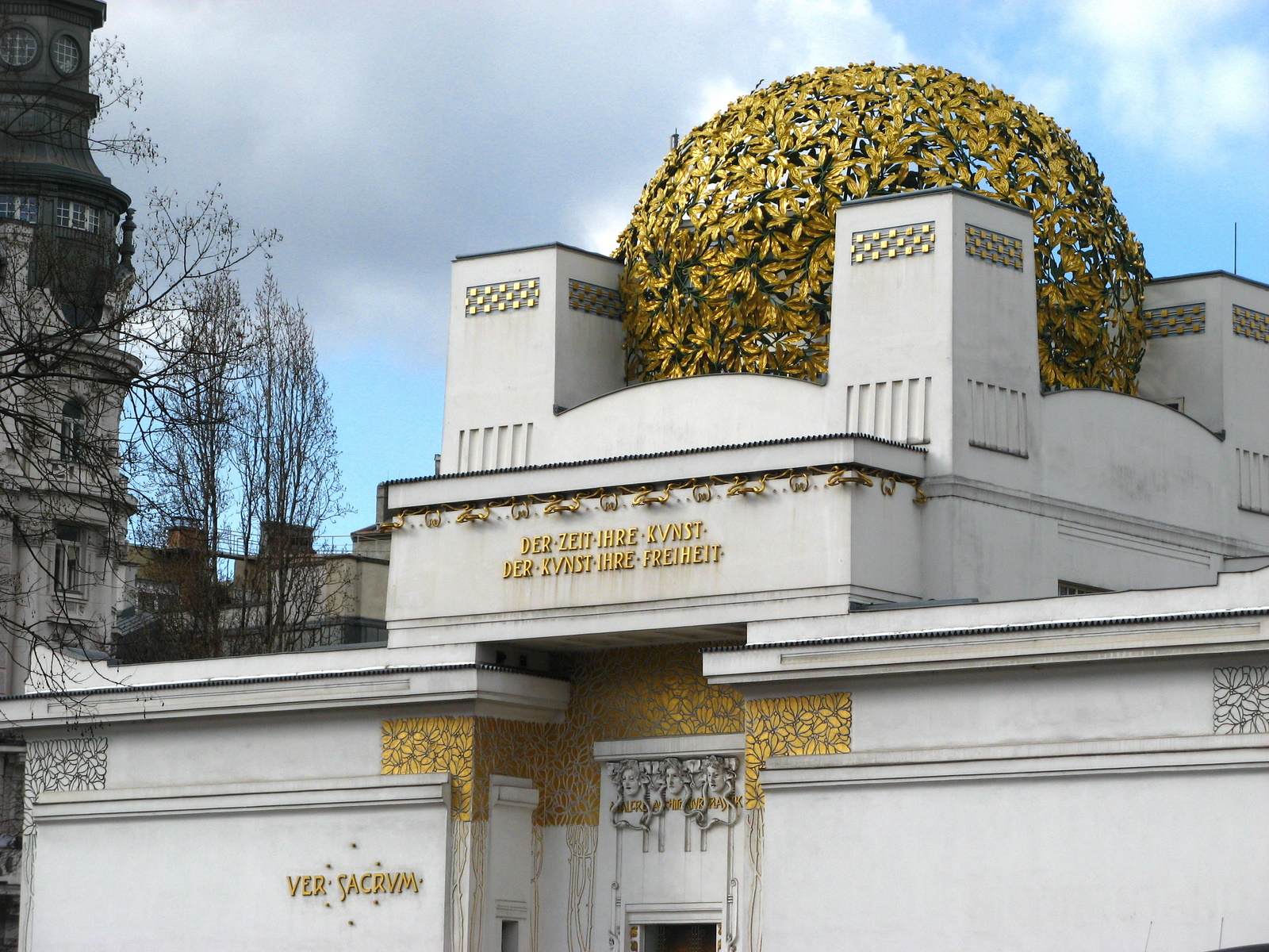 Secession Building by OLBRICH, Josef Maria