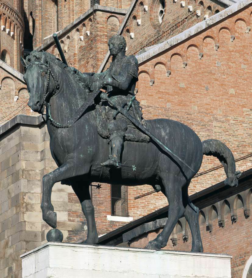 Equestrian Statue of Gattamelata by DONATELLO