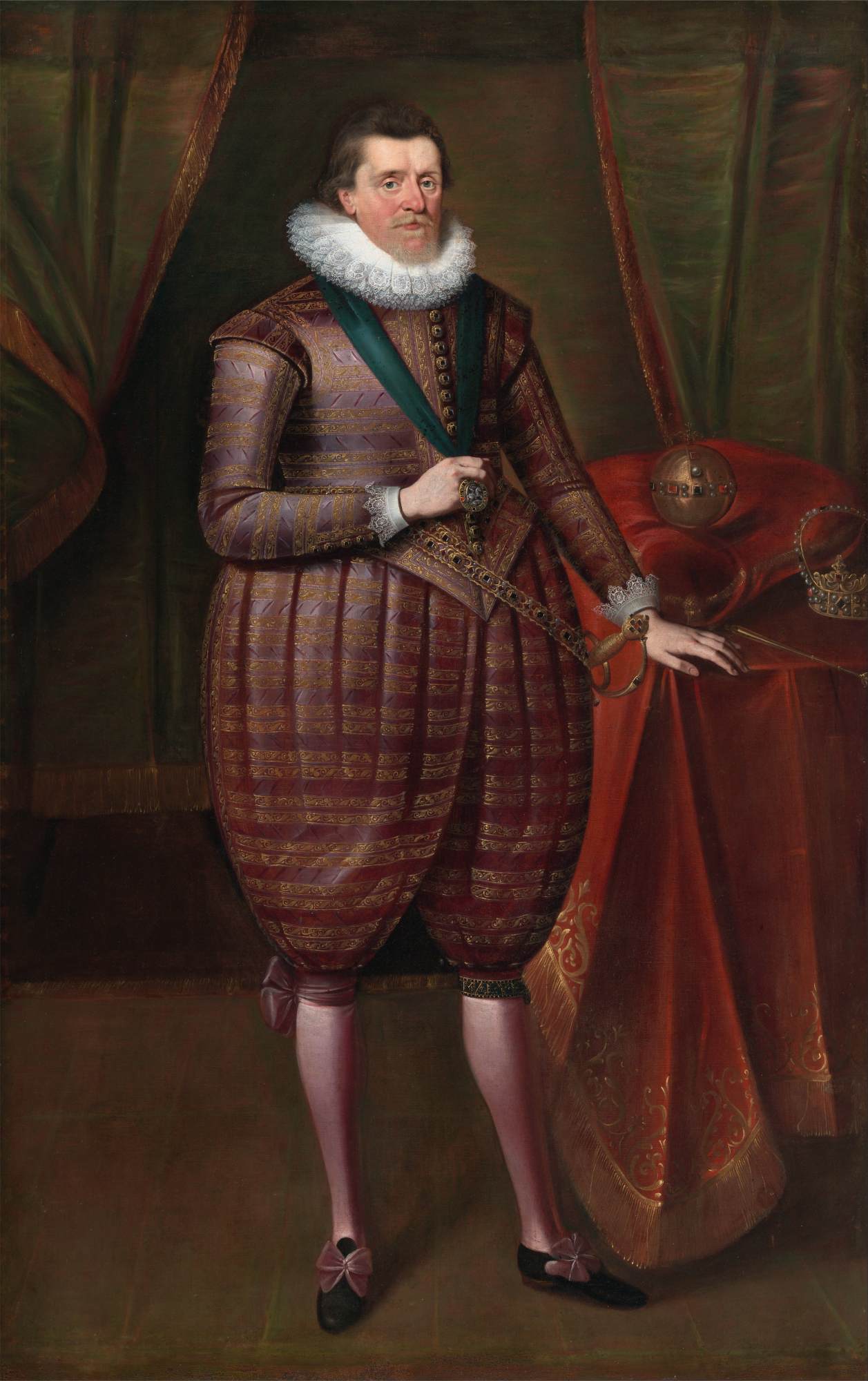 James I of England (James VI of Scotland) by SOMER, Paulus van